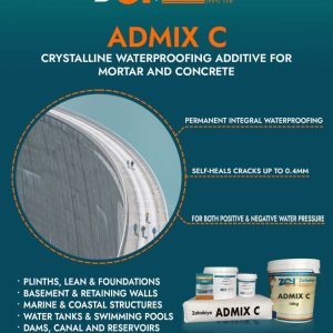 Crystalline Waterproofing Admixture in Pakistan