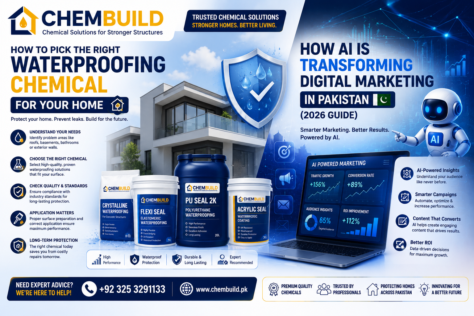 right waterproofing chemical for your home