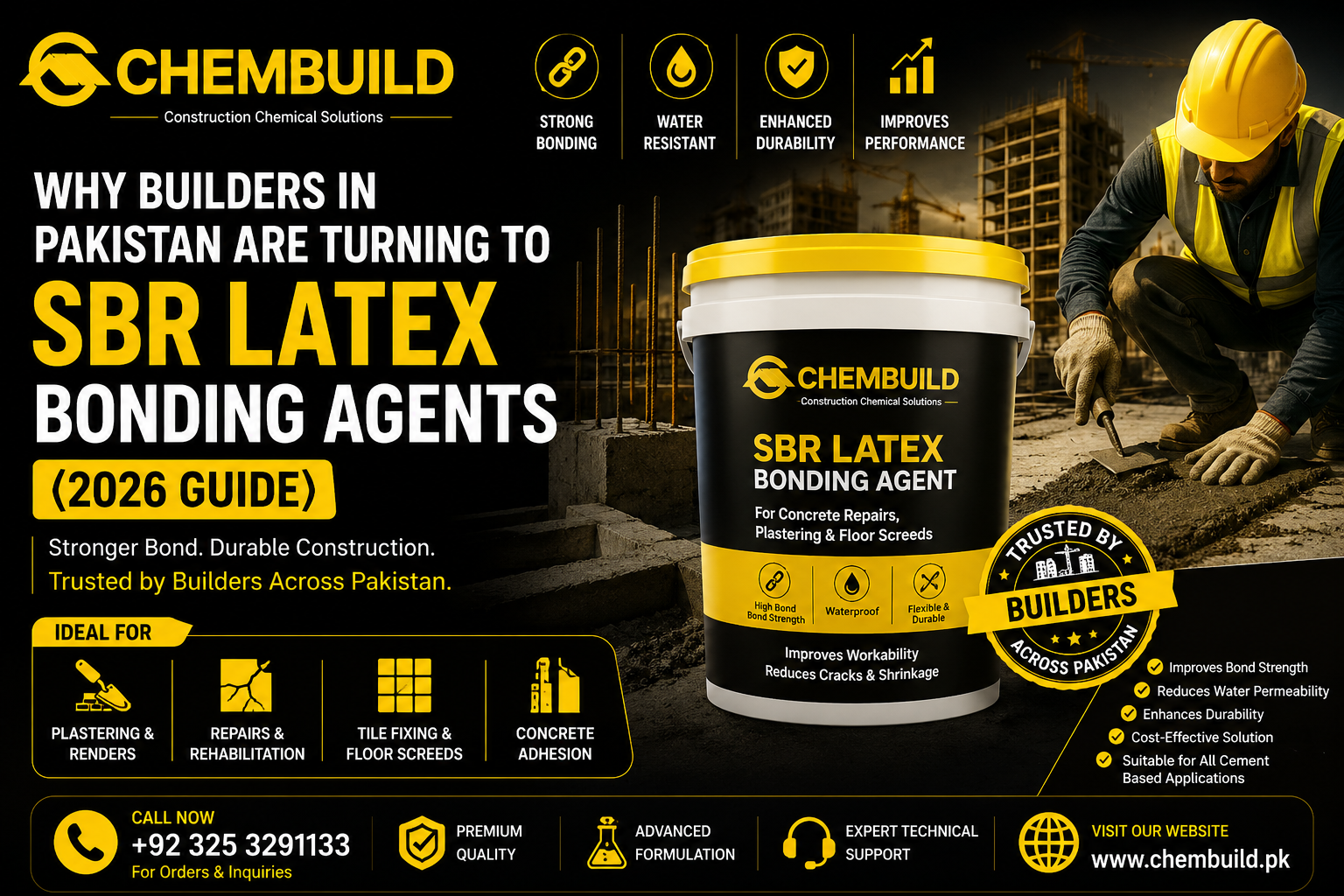 SBR Latex Bonding Agents
